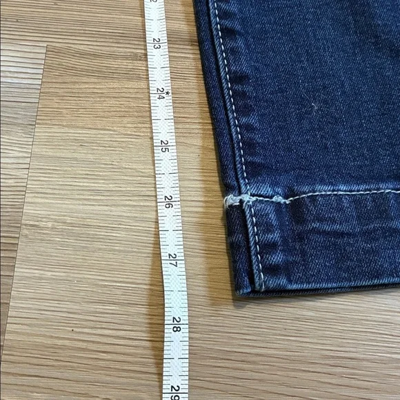 Old Navy Extra High-Rise Sky-hi Wide-Leg Jeans Plus size 16P Dark Wash NWOT - Picture 8 of 13